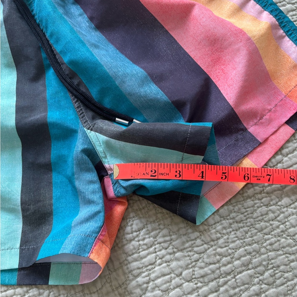 Men’s Paul Smith Swimwear Colorful Stripe Trunk S - Picture 8 of 9